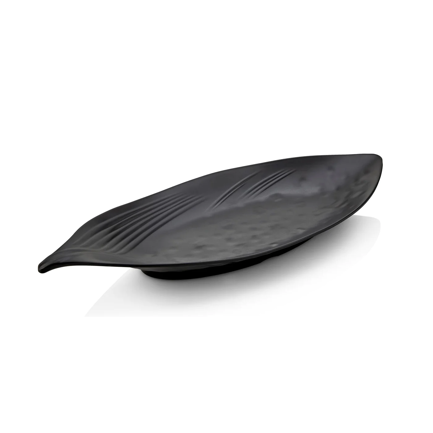 Melamine leaf shape oval plate 27 cm - Lunaz Shop