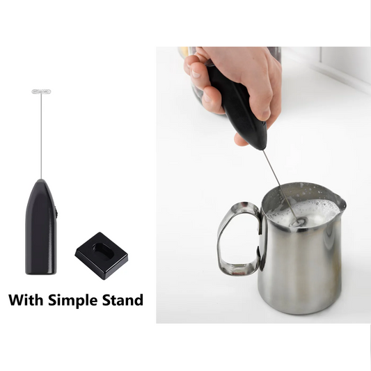 Milk Frother with Simple Stand - Lunaz Shop