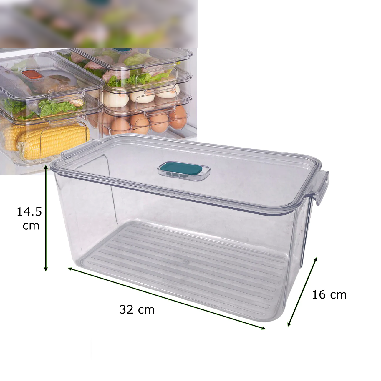 Multifunctional Storage Box with Cover