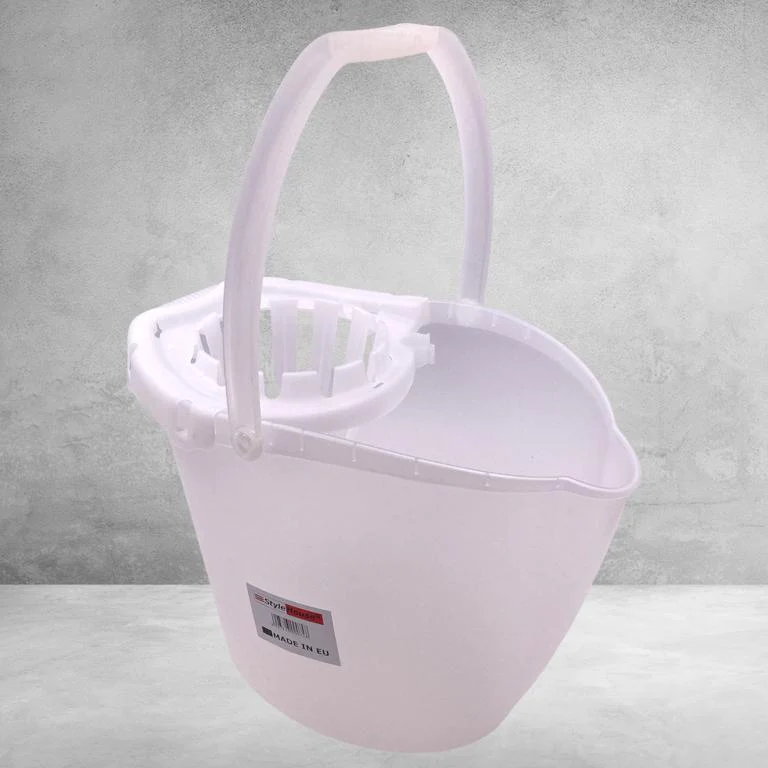 Plastic Mop Bucket with Flex Squeezer Wringer - Lunaz Shop