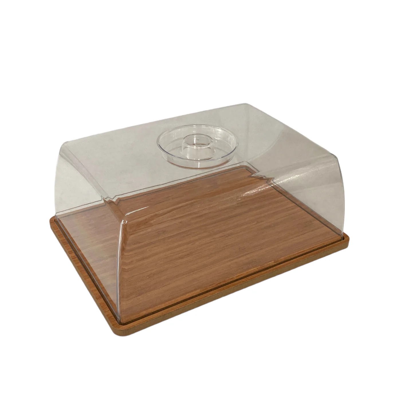 Rectangular Wooden Cheese or Cake Dome - Lunaz Shop