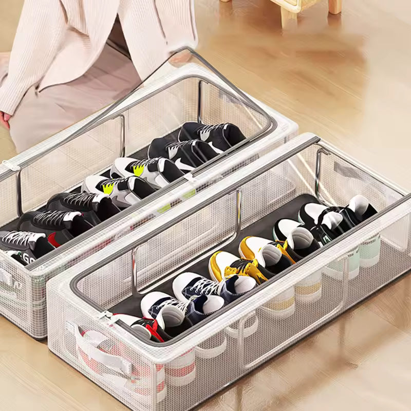 Shoe Organizer Stackable Shoe Storage Box 60x30x15