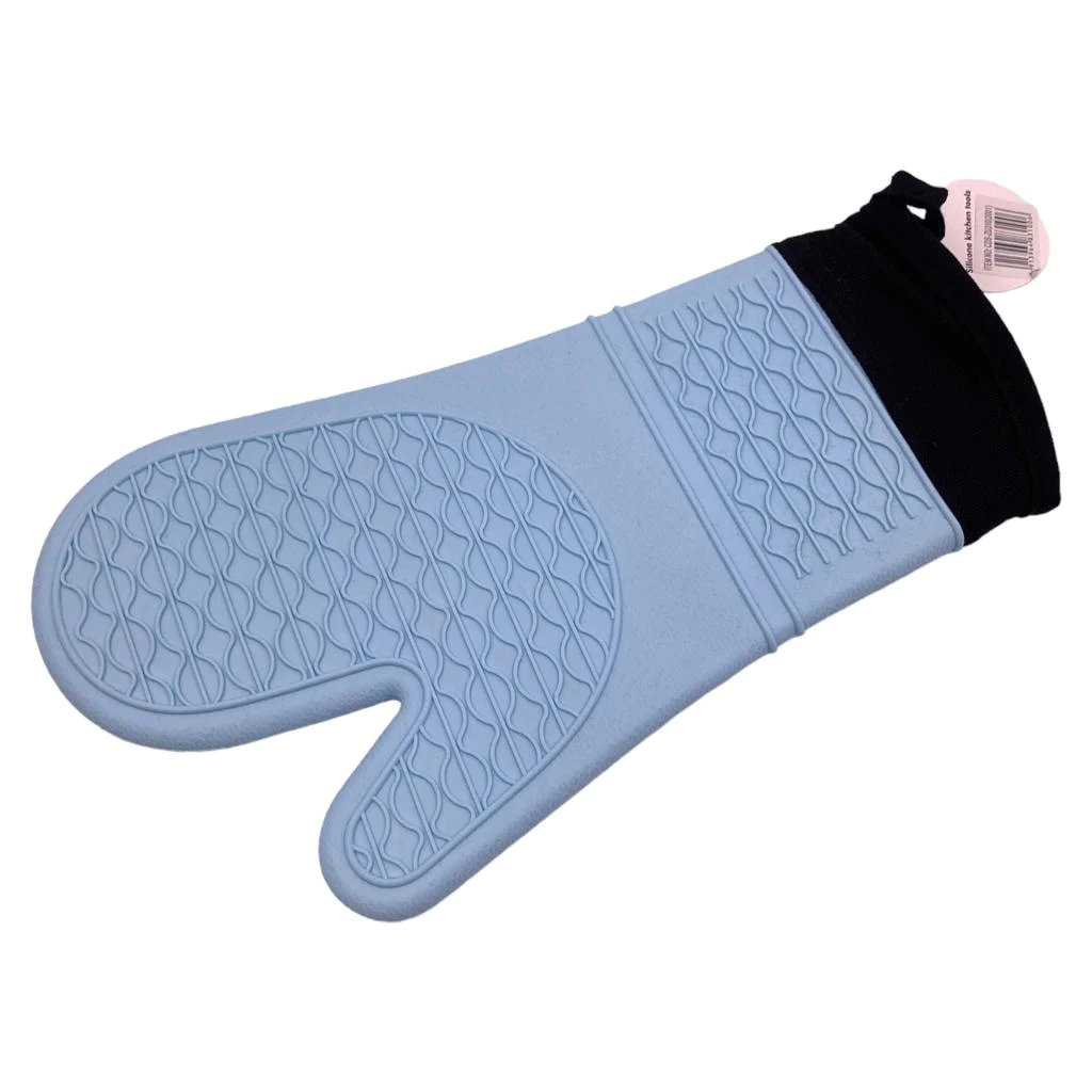 Silicon Oven Mitt with Thick Inner Lining - Lunaz Shop