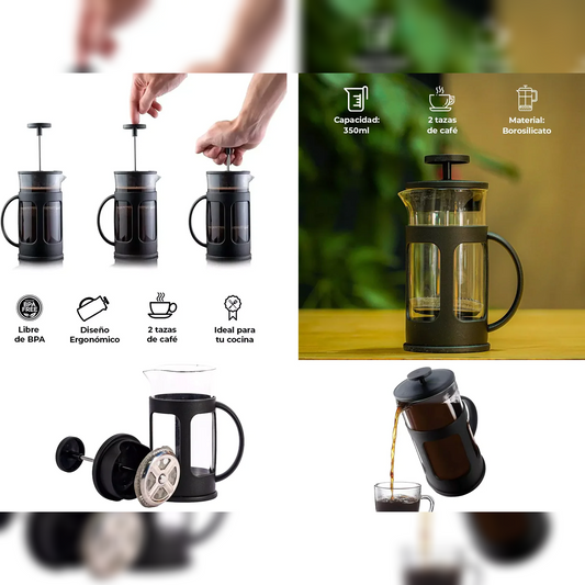 Small French Press Coffee Maker 350 ml - Lunaz Shop