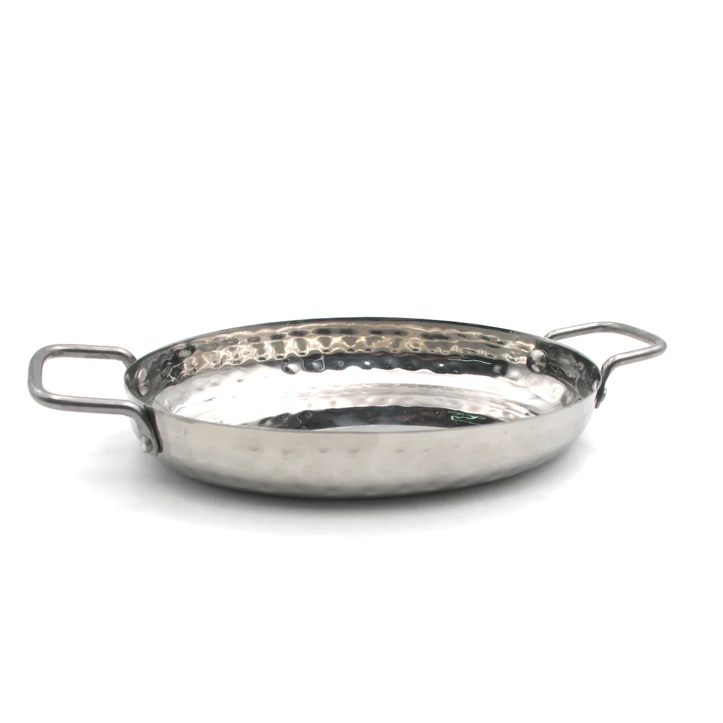 Stainless Steel Oval plate 18x13x3 cm - Lunaz Shop