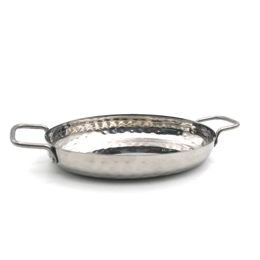 Stainless Steel Oval plate 18x13x3 cm - Lunaz Shop