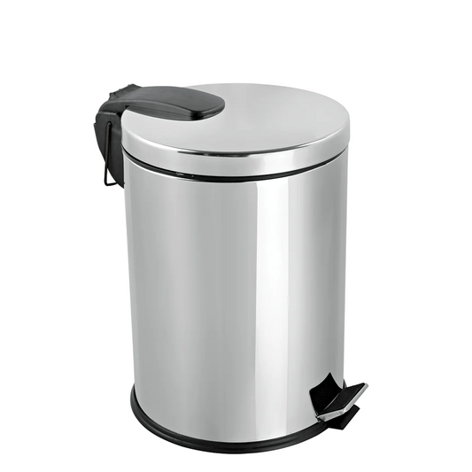 Stainless Steel bin with plastic inner bin - Lunaz Shop