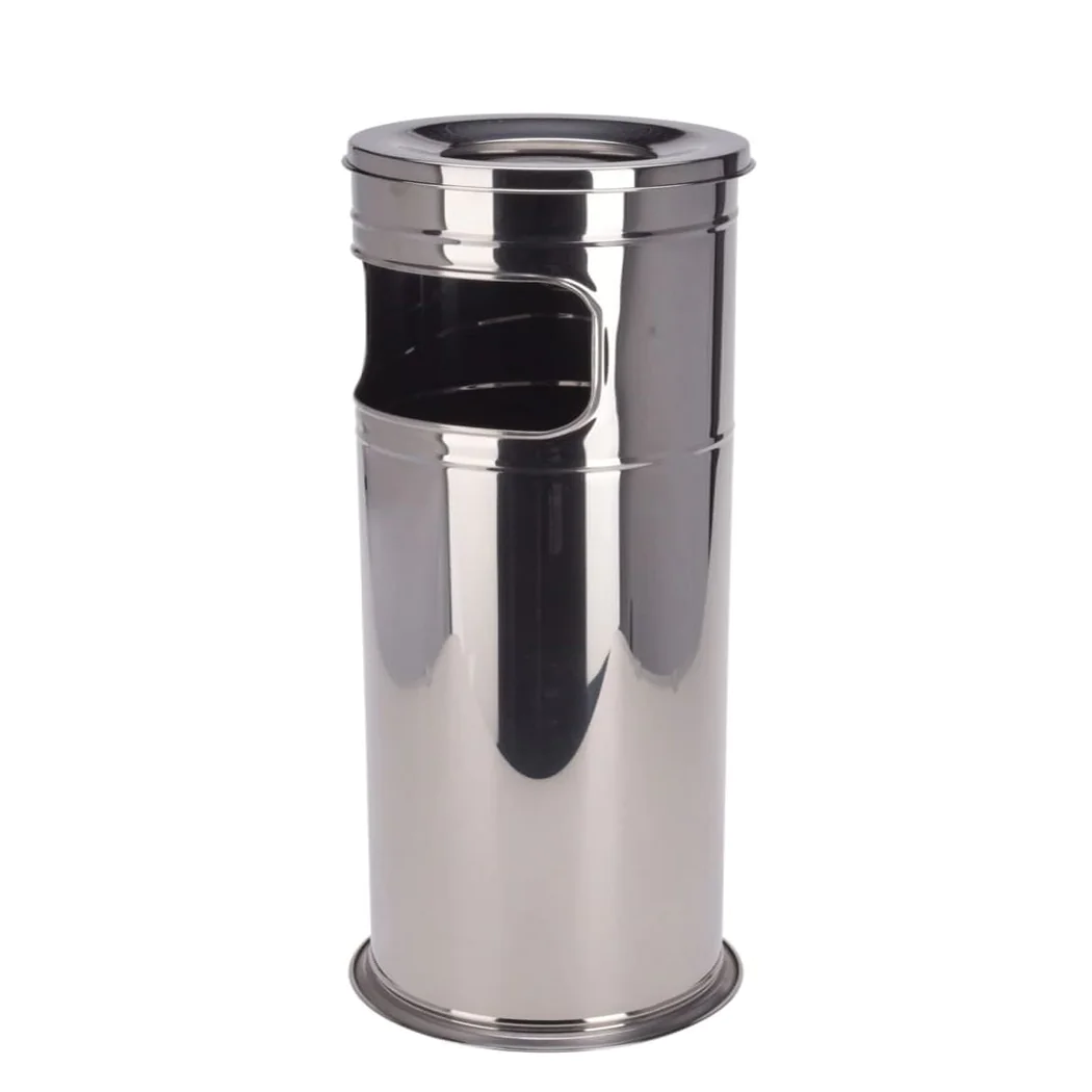 Stainless steel Ashtray bin 26x60 cm - Lunaz Shop