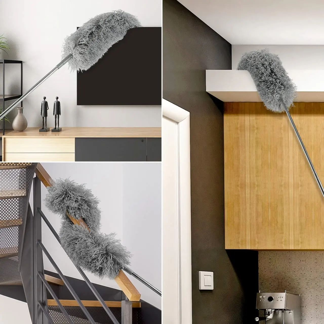 Telescopic & Flexible Microfiber Magic Duster