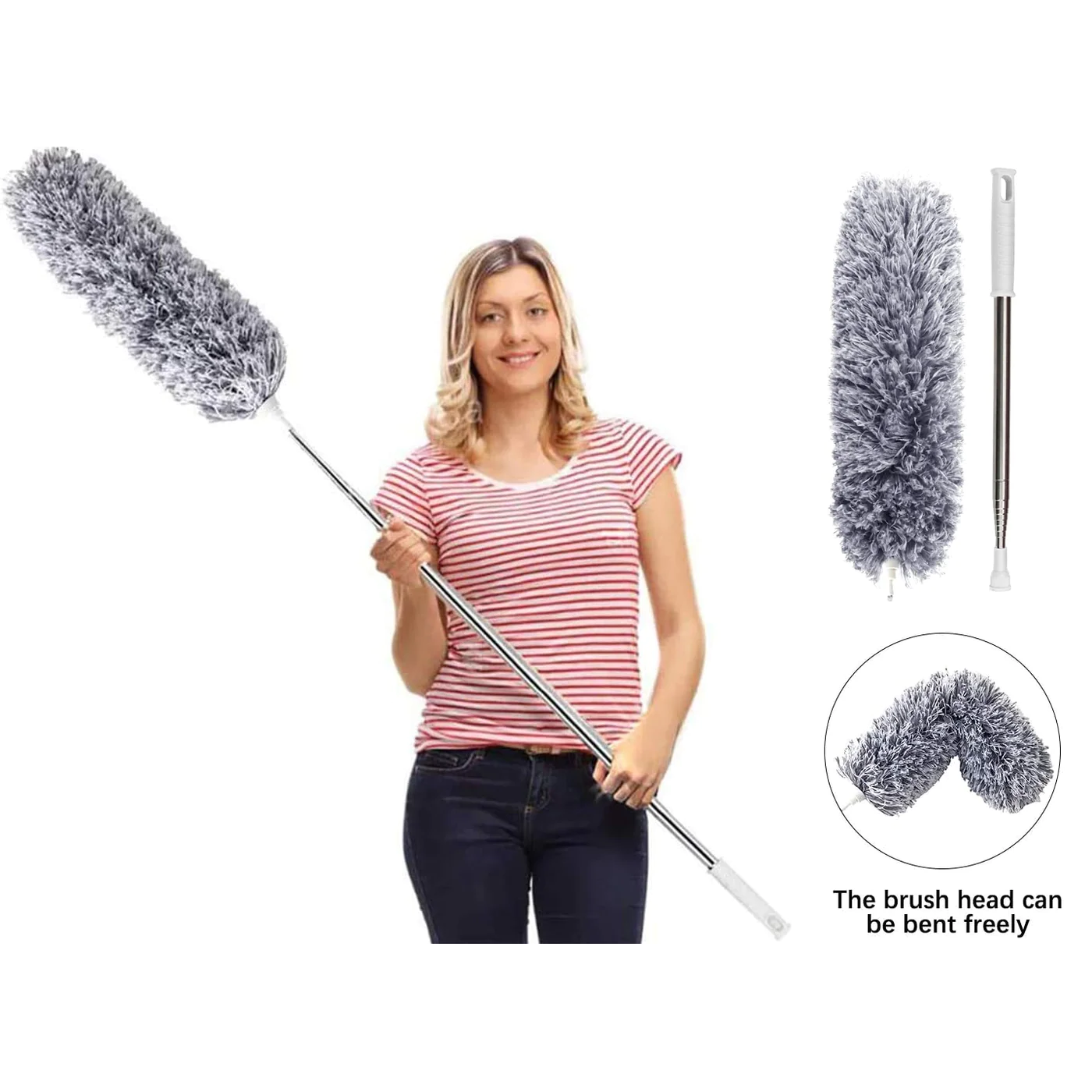 Telescopic & Flexible Microfiber Magic Duster - Lunaz Shop