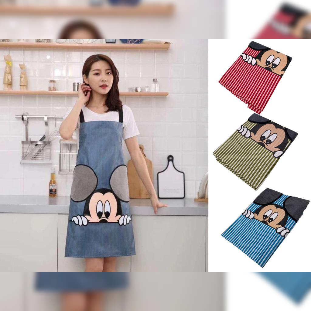 Water Proof Apron with 2 Side Towels - Lunaz Shop