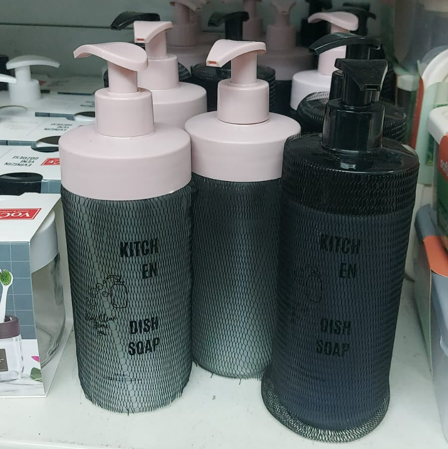 Glass Liquid Soap Dispenser 500 ml