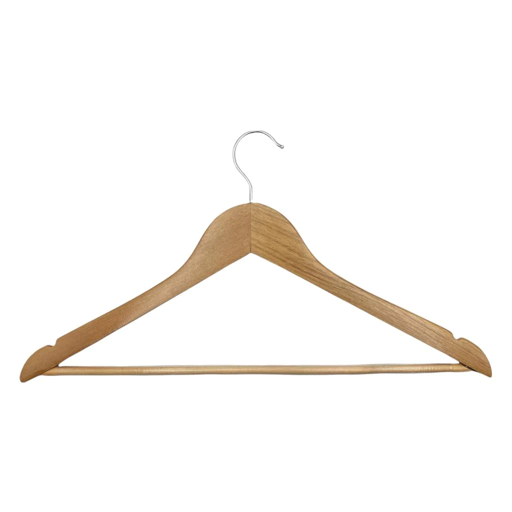 Wooden Hanger with Anti Slip Tube 278 - Lunaz Shop