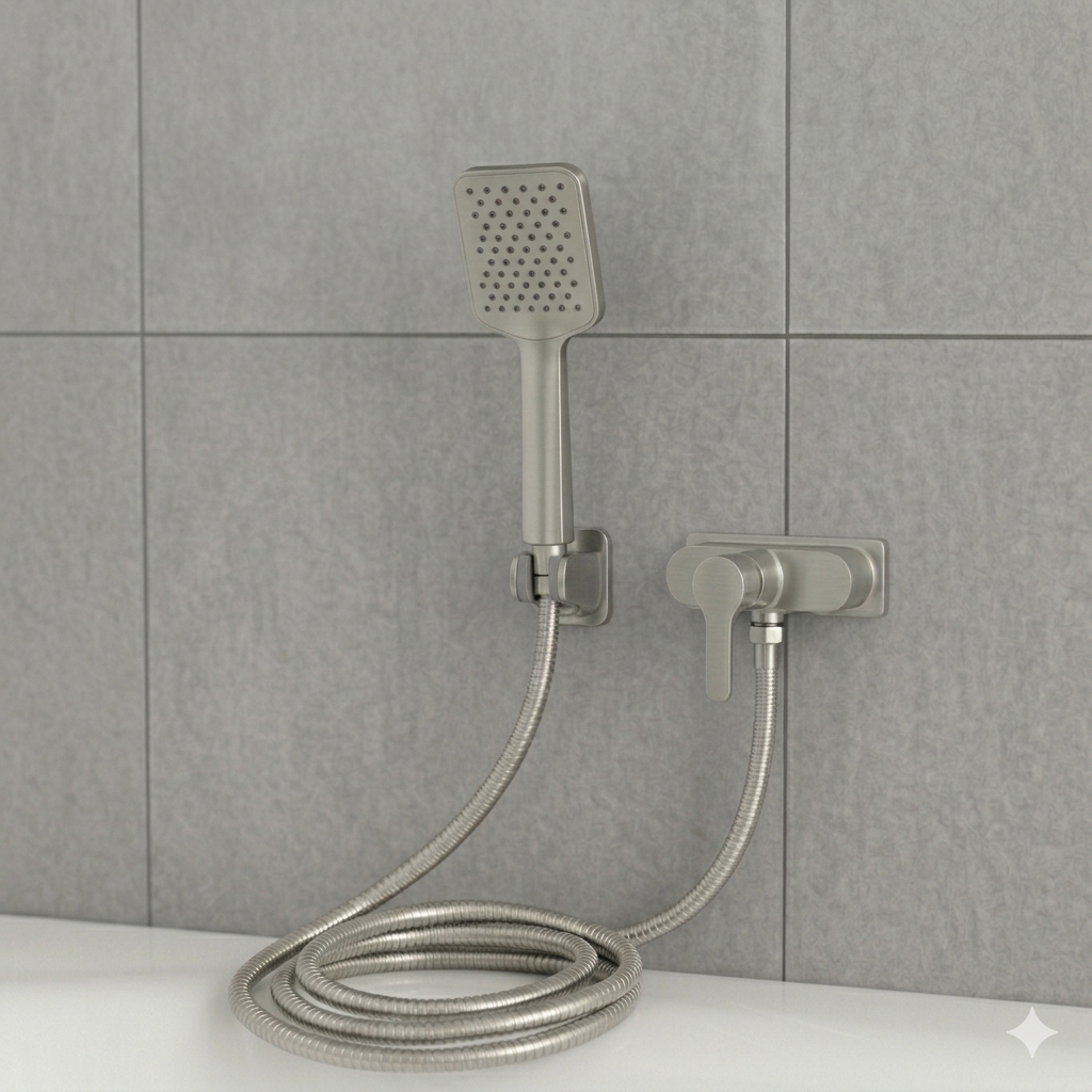 Grazia Squared Shower Set YSR-055