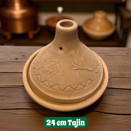 Natural Terracotta Tajin 24 cm