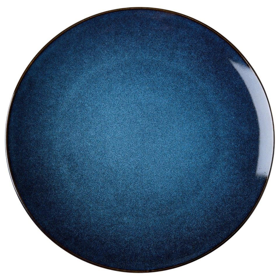 Dosthoff "Starry" Blue Glazed Dinner Plate 27 cm