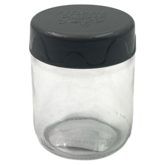 200 ml Glass Spice Jar with Gray Cover