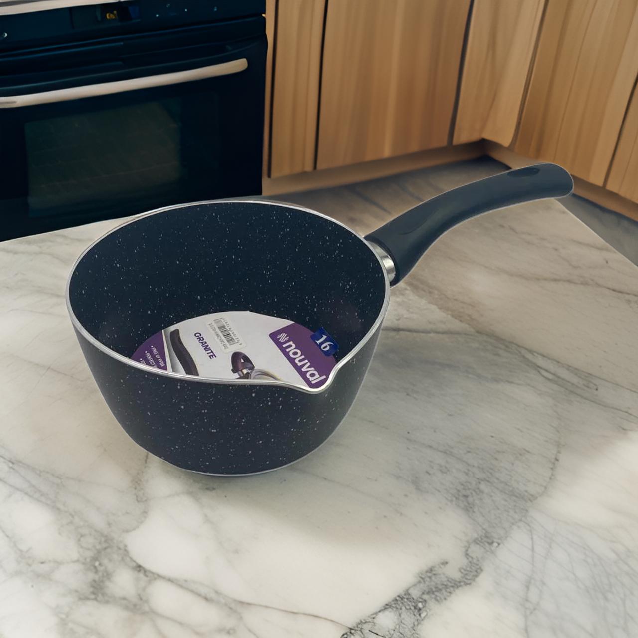 Black Granite Nouval Sauce Pan