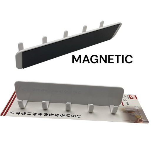 Magnetic 5 hooks hanger (Copy)