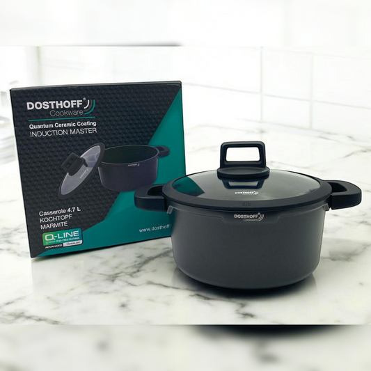 Dosthoff Black Quantum Ceramic Casserole 24 cm - 4.7L