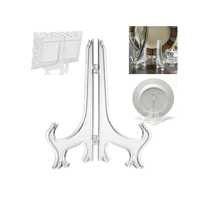 Transparent Display Easel Stand 22 cm X2