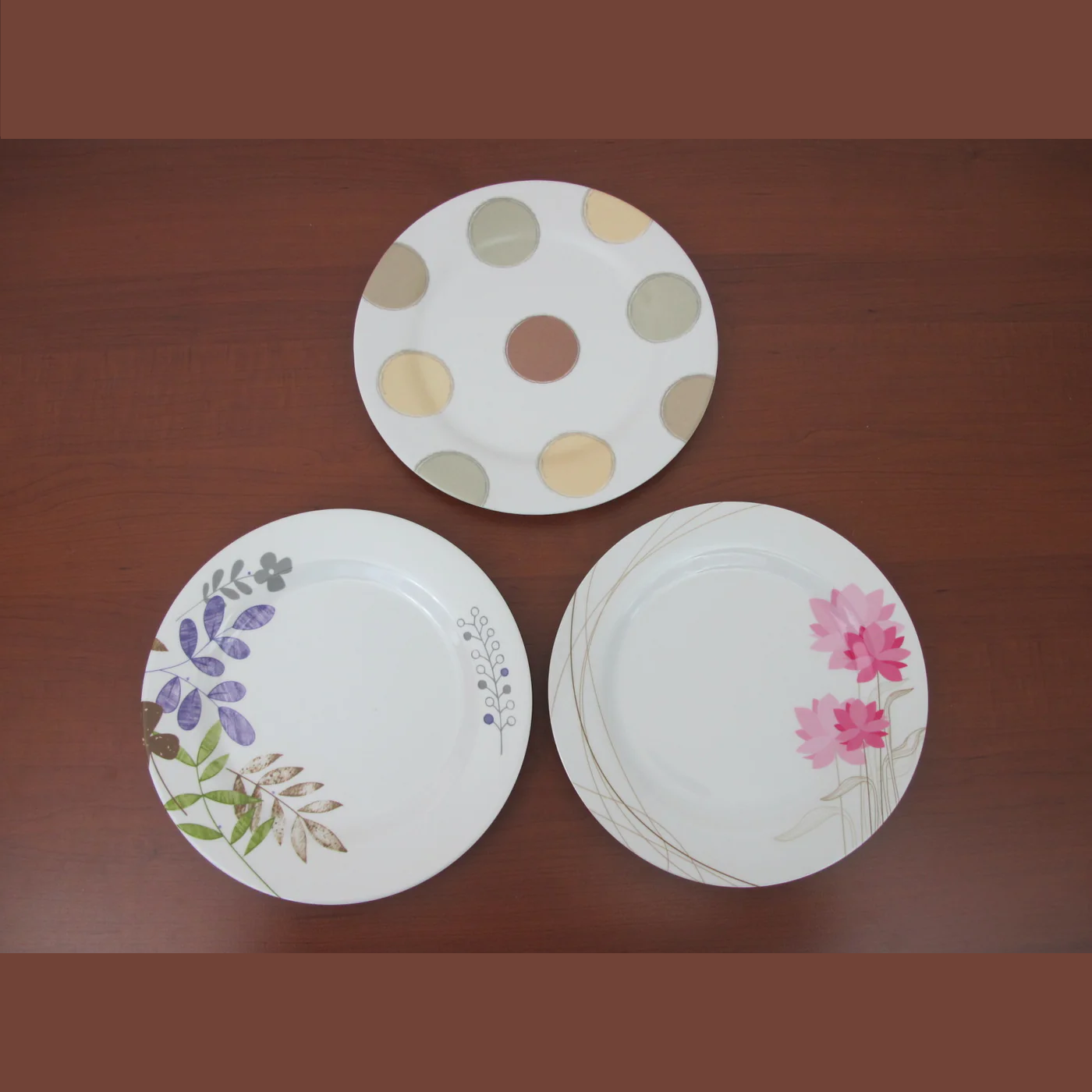 Melamine Dinner Plate X6