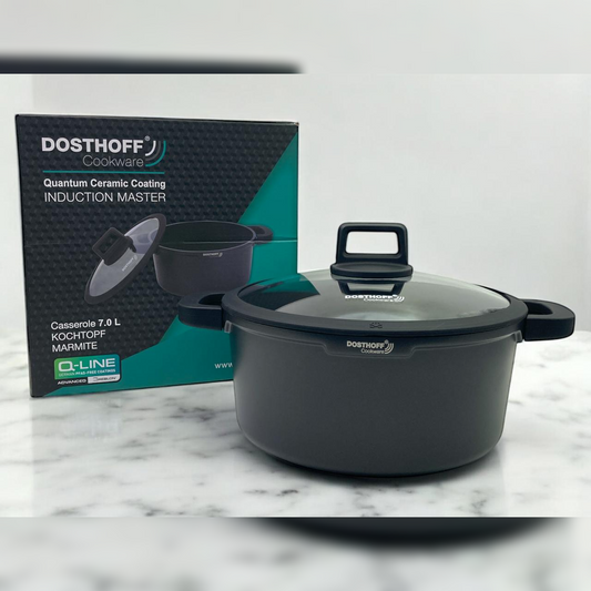 Dosthoff Black Quantum Ceramic Casserole 28 cm - 7 L