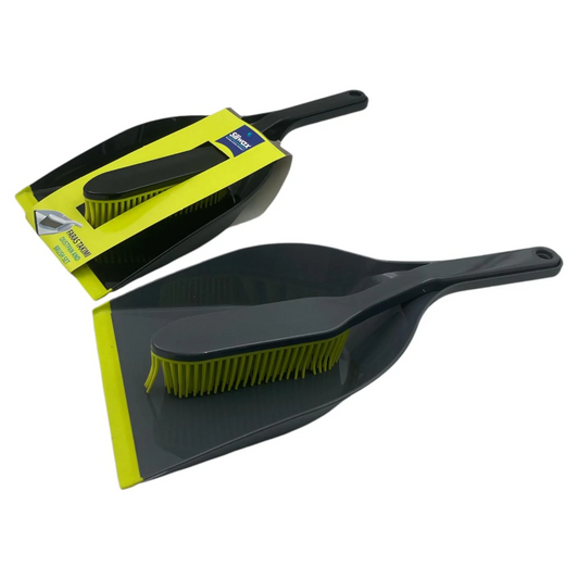 Silicone Brush and Dustpan Set - Lunaz Shop