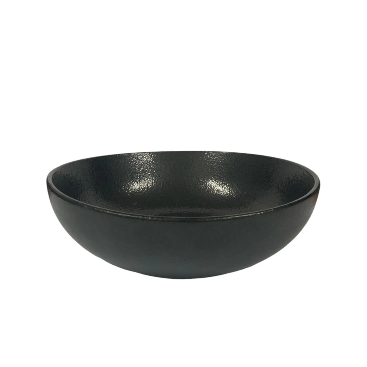 Dosthoff Black Raw Stone Salad Plate 19.5 cm - Lunaz Shop