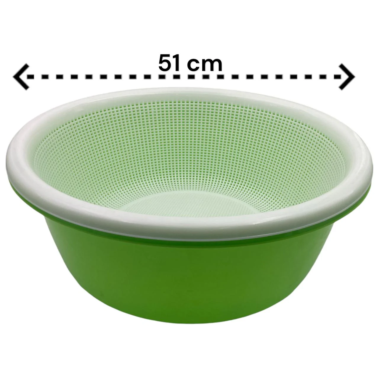 Set of extra large strainer with bowl 51 cm - 28L - Lunaz Shop