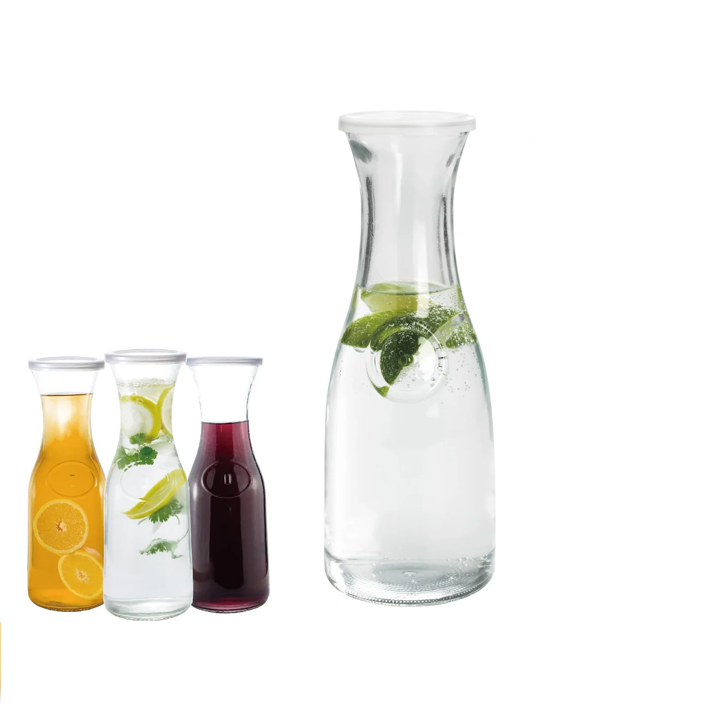 Glass Carafe with Lid 1 Liter