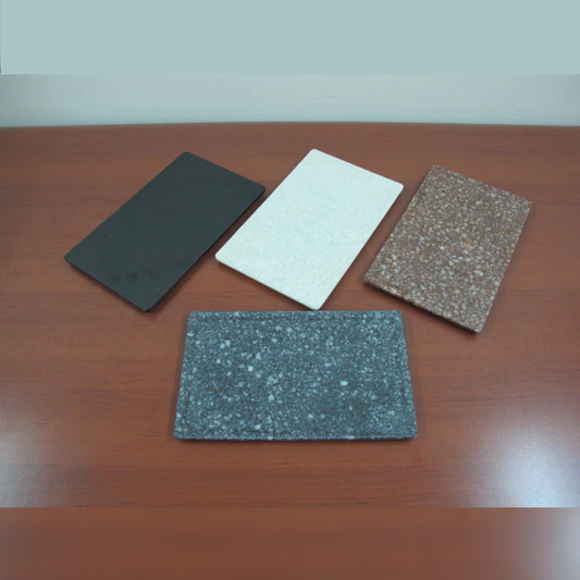 Melamine Flat Display Plate Granite Design 30.5 cm