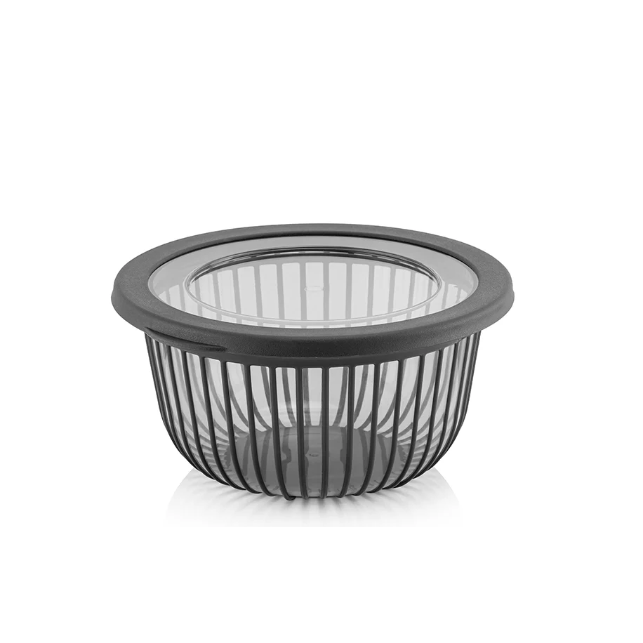 Linea Round Bowl 2 L with cover