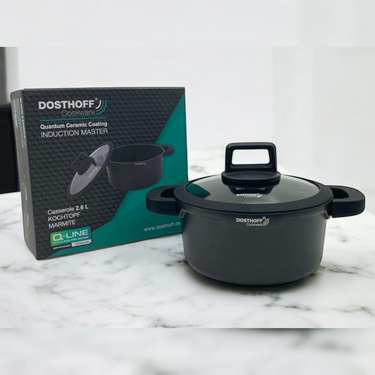 Dosthoff Black Quantum Ceramic Casserole 20 cm - 2.6L