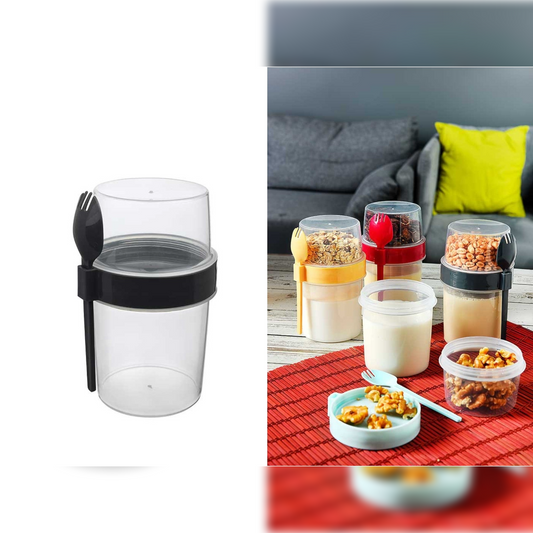 BPA Free Plastic Muesli Cup 550 m