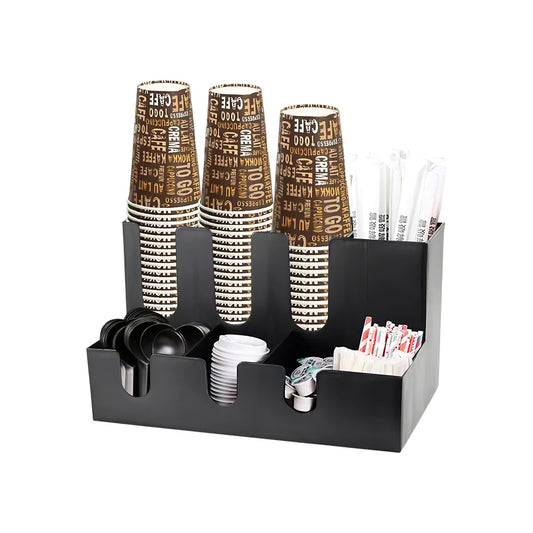 Multi Compartments Cup and Lid Holder