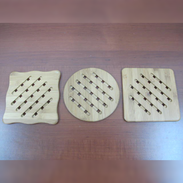 Wooden Trivet 3 Shapes