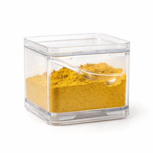 Acrylic Spice Box With Spoon