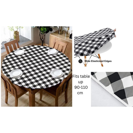 Round Nylon Tablecloth with Elastic 120cm