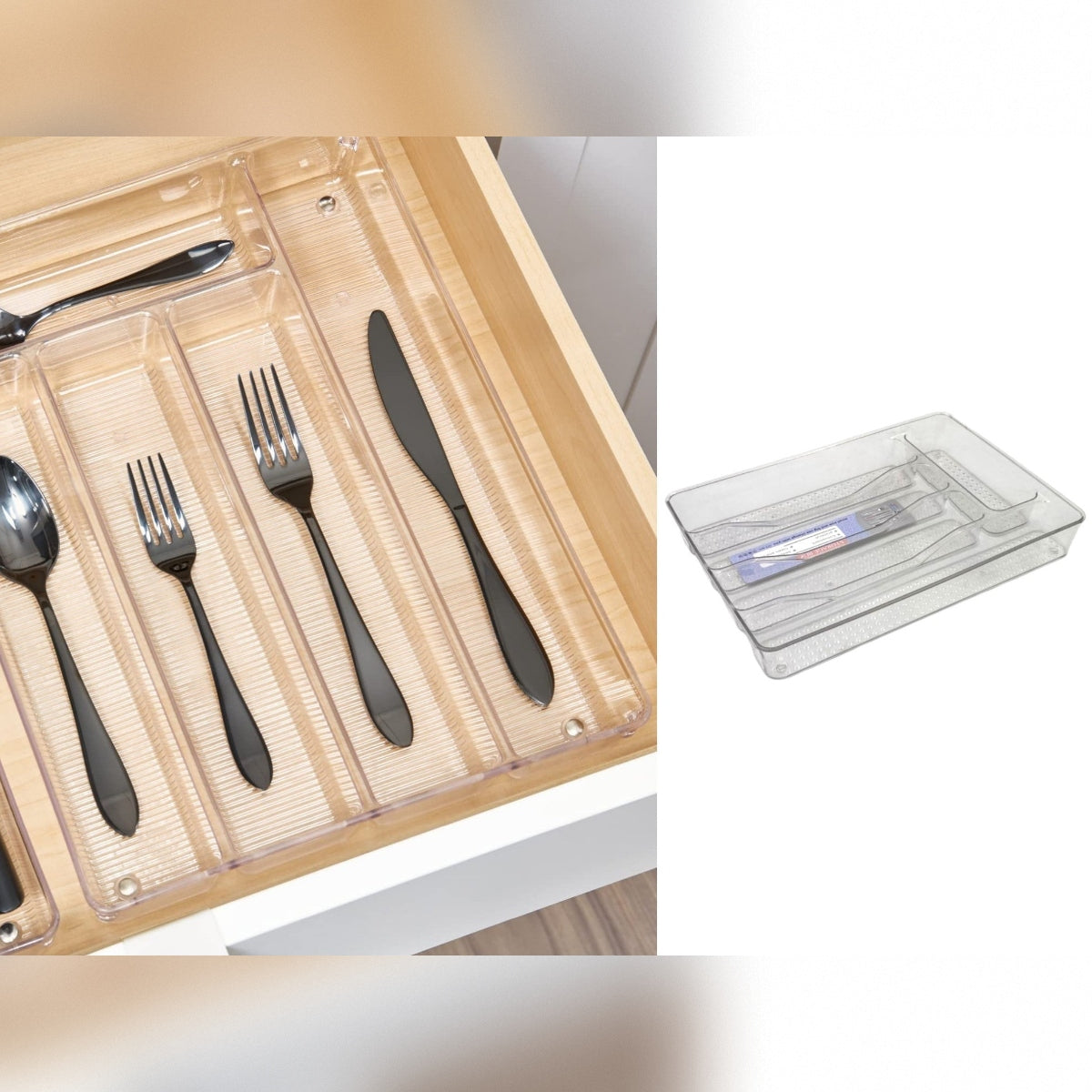 Utensil and Cutlery Drawer Organizer 5 Comp