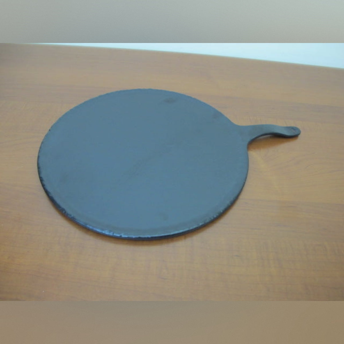 Large Melamine Round Plate with Handle