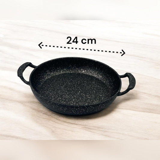 DOSTHOFF CAST ALUMINIUM GRANITE COATED EGG PAN 24 CM