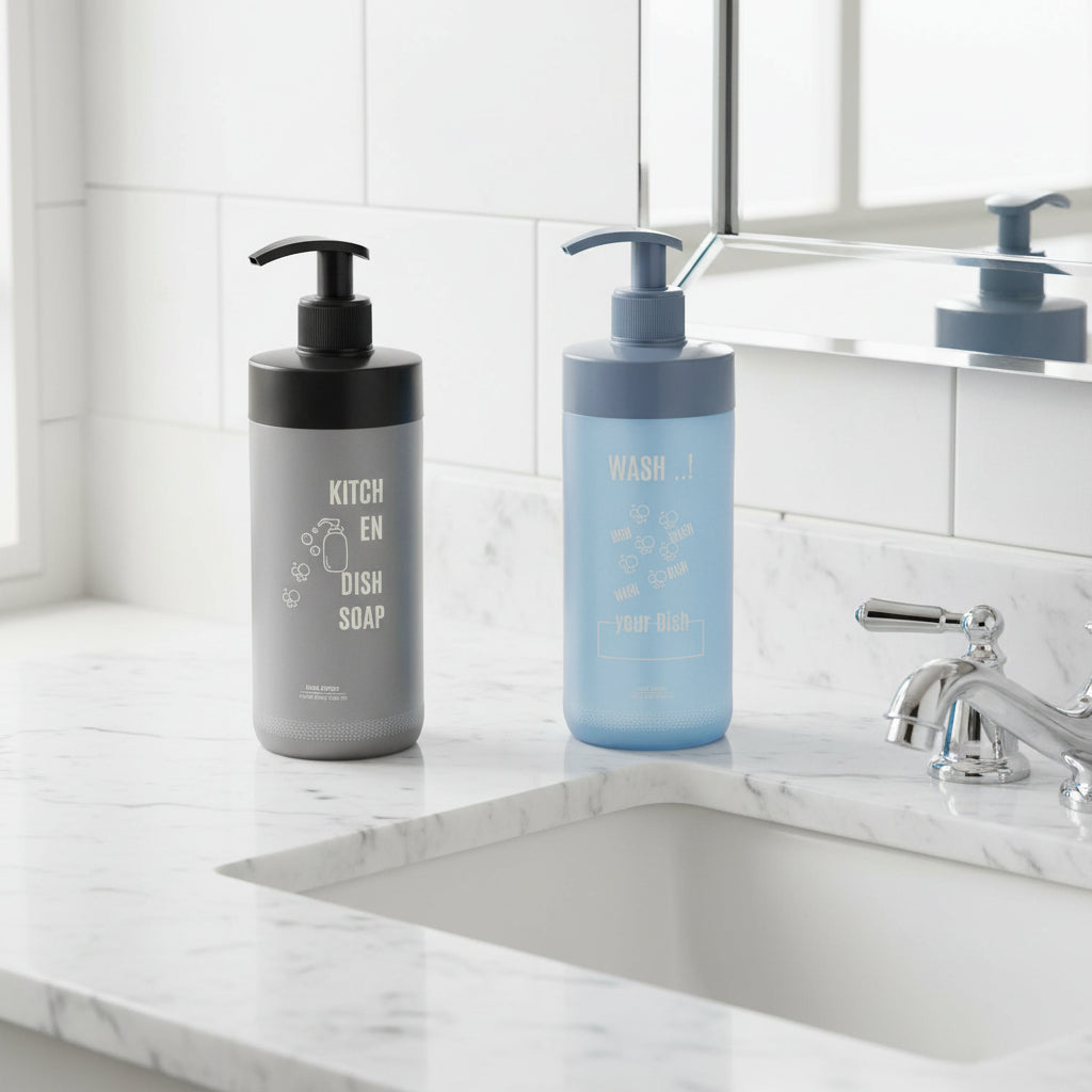 Glass Liquid Soap Dispenser 500 ml