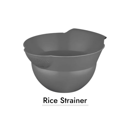 Deep Plastic Rice Strainer