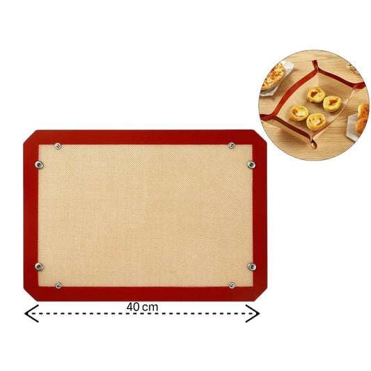 2 in 1: Silicone baking mat that doubles as Silicon Basket