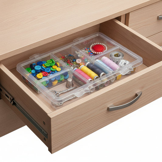 Smart Storage Box Organizer with Connected Cover