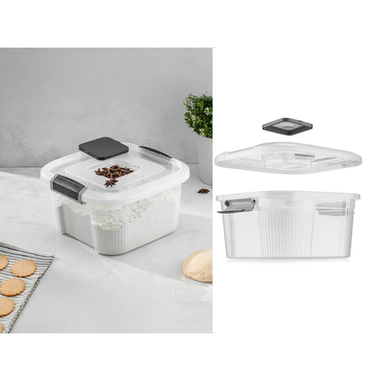 Square Plastic Royal Box 6 Lt with Anti Weevils Box