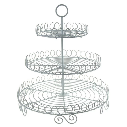 3 Tier Cupcake Iron Stand - Lunaz Shop