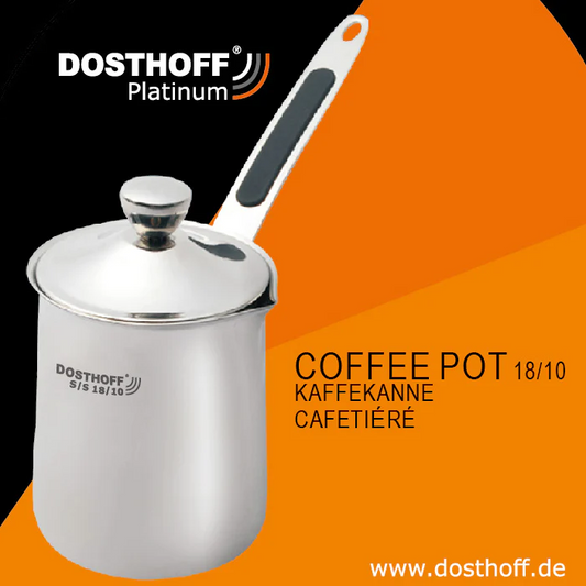 Dosthoff SS 18/10 Coffee Pot 32 OZ - Lunaz Shop