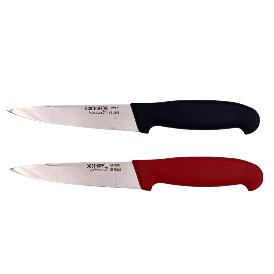 Pointed Butcher Knife 15 cm w Ergonomic Slip Free Handle - Lunaz Shop